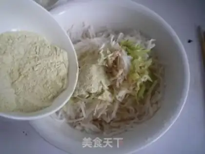 Make Green bean radish croquettes step 2