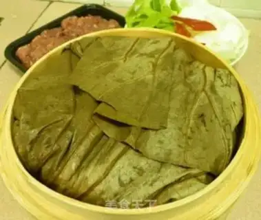 Make Herbal beef rice step 2