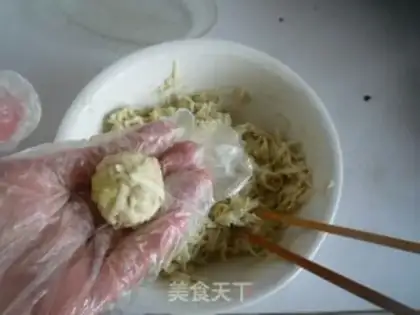 Make Green bean radish croquettes step 5
