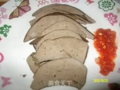 Make halogenous liver step 16