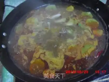 Make A winter hot pot step 12