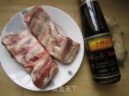 Make Secret red burn ribs step 0