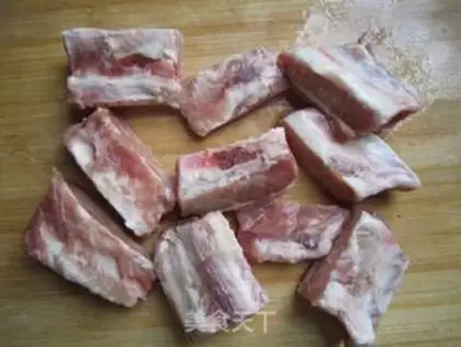 Make Secret red burn ribs step 1