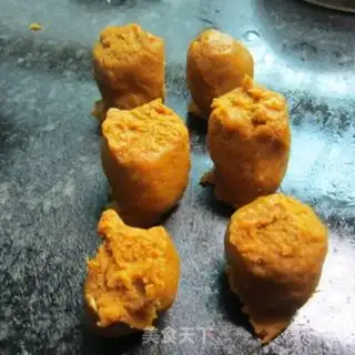 Make Pumpkin sesame cake step 4