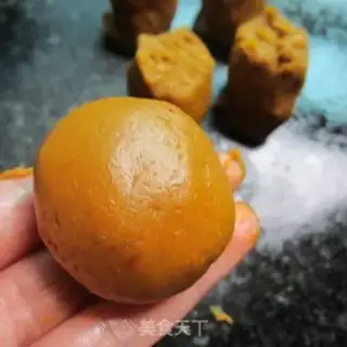 Make Pumpkin sesame cake step 6