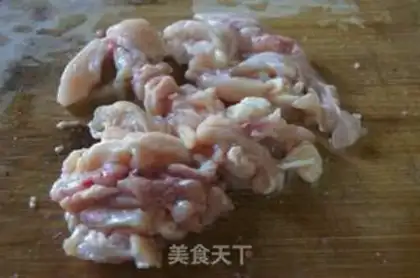 Make Chicken leg and mouth step 4