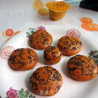 Make Pumpkin sesame cake step 9