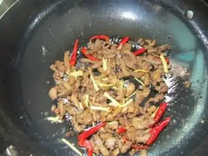 Make Yellow lamb step 16
