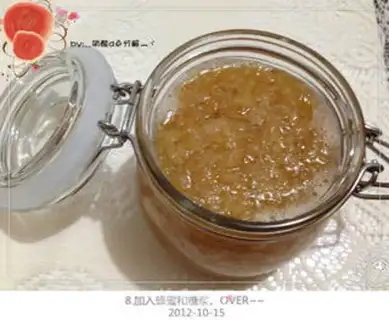 Make Honey syrup tea step 7