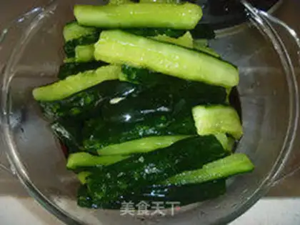 Make Cucumbers with sugar acetate step 6