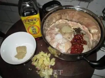 Make Powdered intestine step 1
