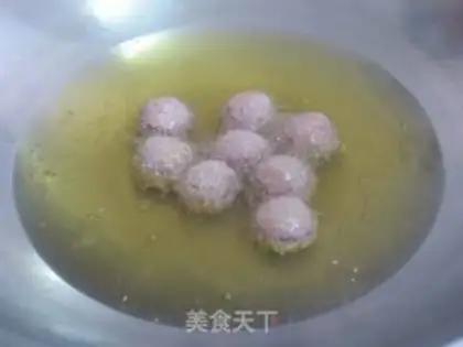 Make Potato sesame ball step 12