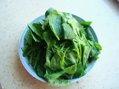 Make lamb spinach soup step 0