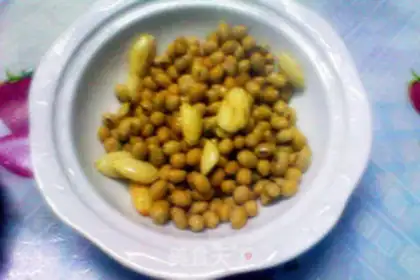 Make Beans + bean greasy croissants step 1