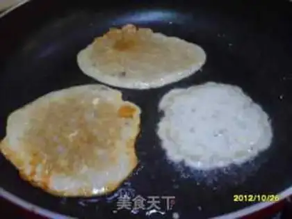 Make Chestnut milk pancakes step 3