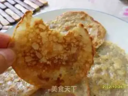 Make Chestnut milk pancakes step 4