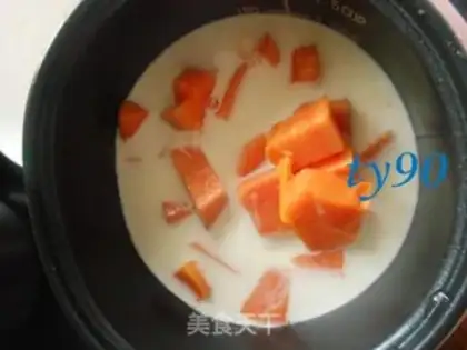Make Cucumber milk soup step 2