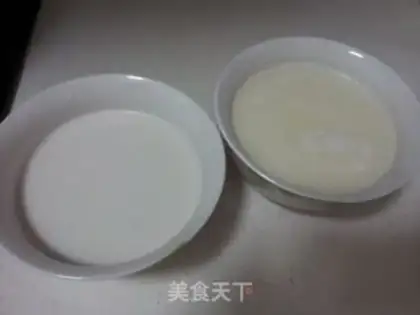 Make Coconut horse hoof cake step 1