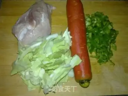 Make Yangzhou fried rice step 0
