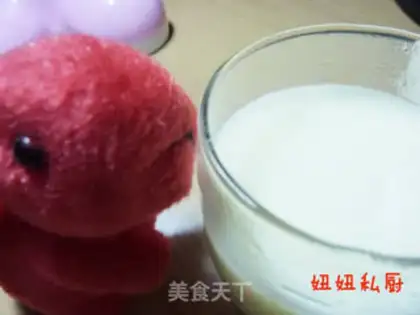 Make Milk pudding step 3