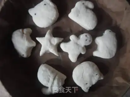 Make Small, cute buns step 9