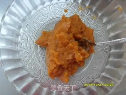 Make Milky gold cake step 1