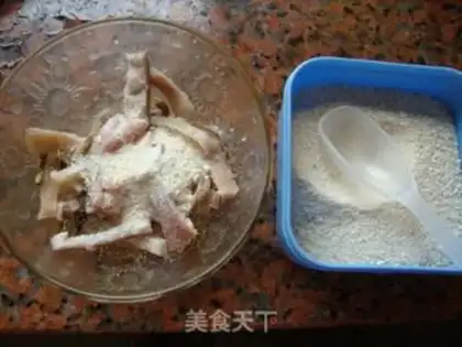 Make Dry bean rice steam step 2