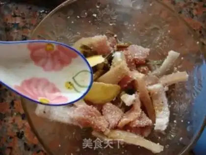 Make Dry bean rice steam step 3