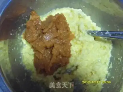 Make Milky gold cake step 6