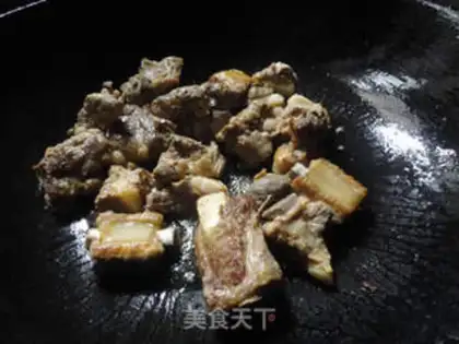 Make Soy sauce and ribs step 3