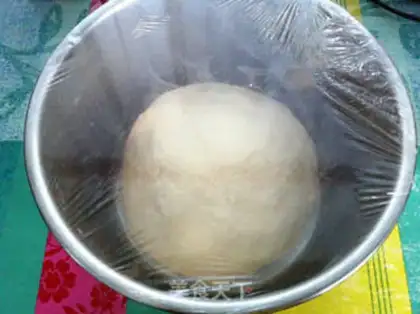 Make Fresh meat buns step 5