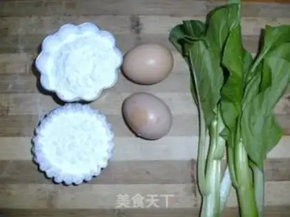 Make Egg intestines step 0