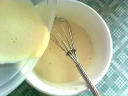Make Egg cream step 6
