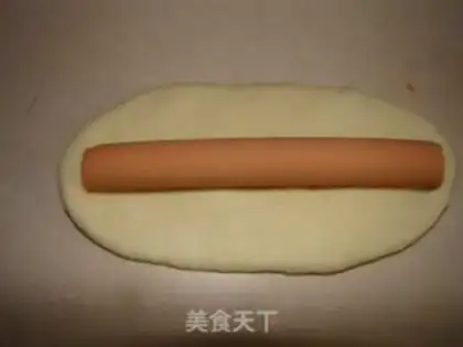 Make Sausage flower bread step 4