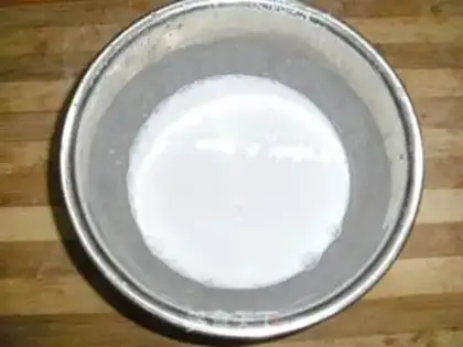 Make Egg intestines step 2