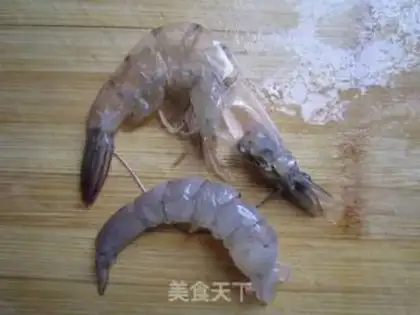 Make Crystal shrimp dumplings step 1