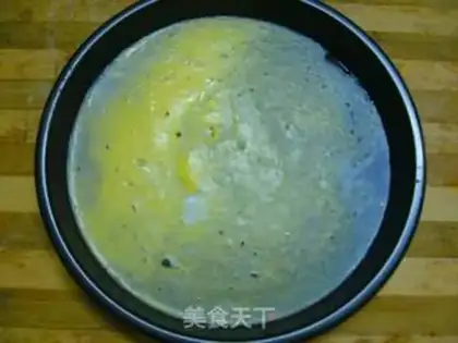 Make Egg intestines step 8