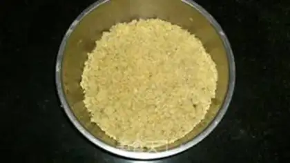 Make Milky chestnut cake step 1