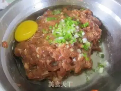 Make Meatloaf steamed eggs step 2