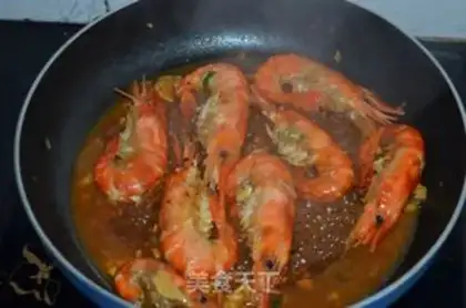 Make Garlic shrimp step 5