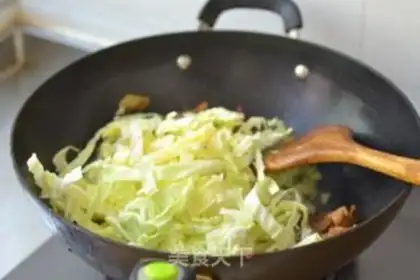 Make Piggy cabbage step 5