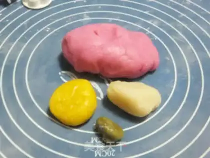 Make Horseshoes, rice cakes step 1