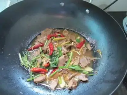 Make Beef noodles step 8
