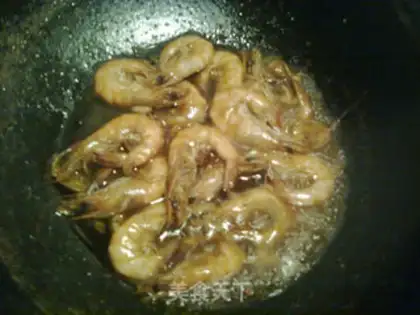 Make Shrimp with red oil step 5