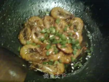 Make Shrimp with red oil step 7