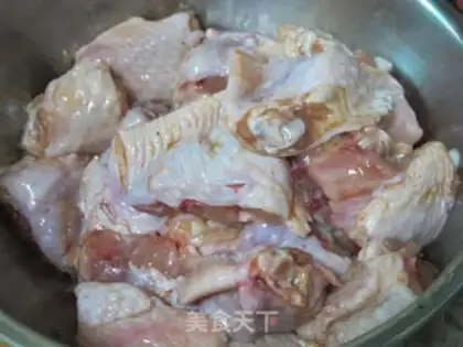 Make Black pepper sauce, chicken wings step 0