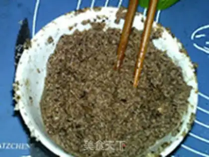 Make Coco bean cake step 8