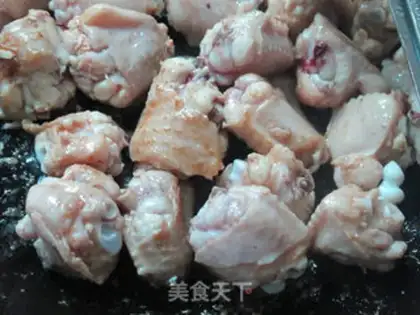 Make Black pepper sauce, chicken wings step 3