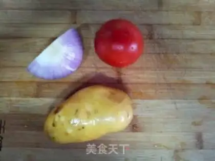 Make Potato onion soup step 0
