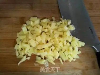Make Potato onion soup step 1